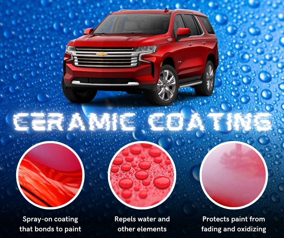HARRYGREENWV's tweet photo. Did you know that we offer Ceramic Coating for your next purchase? Our SiO2 Ceramic Coating from First Place Finish® is a spray-on Ceramic Coating that delivers a high-gloss shine that is super-hydrophobic and protects your vehicle's exterior from the elements. https://t.co/Et6B3e9K18