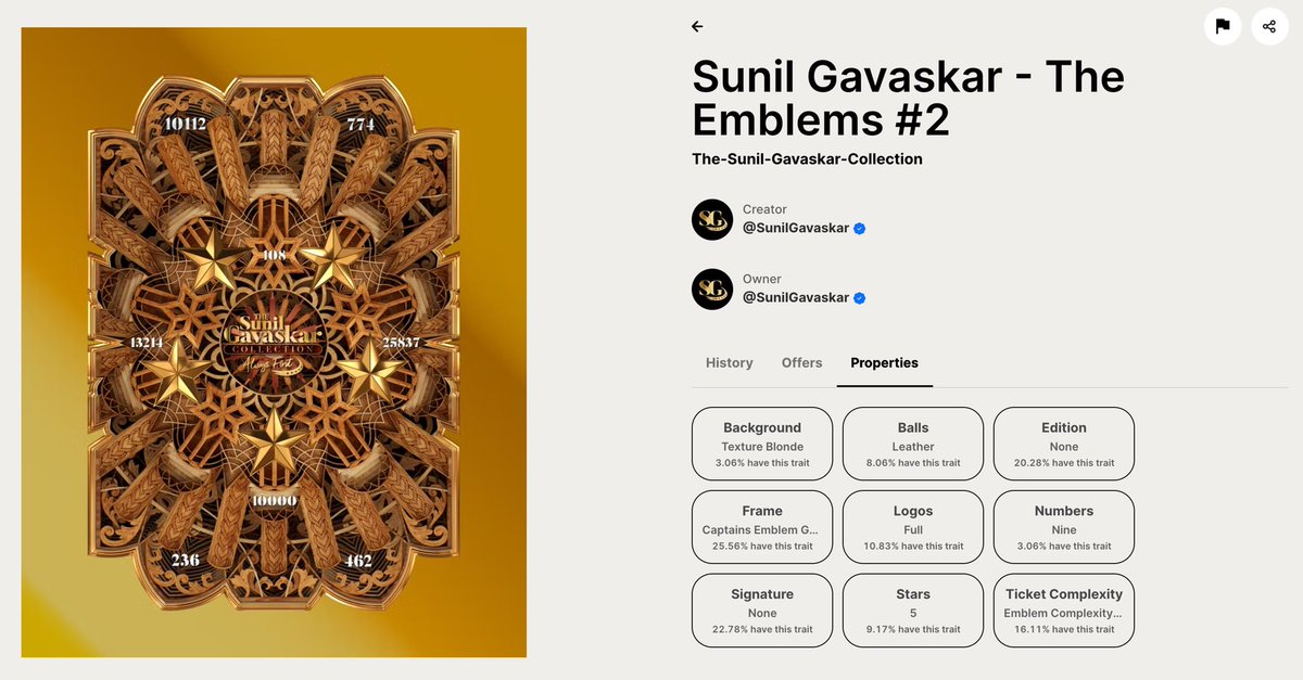 Official Sunil Gavaskar Collection 🏏 tweet media