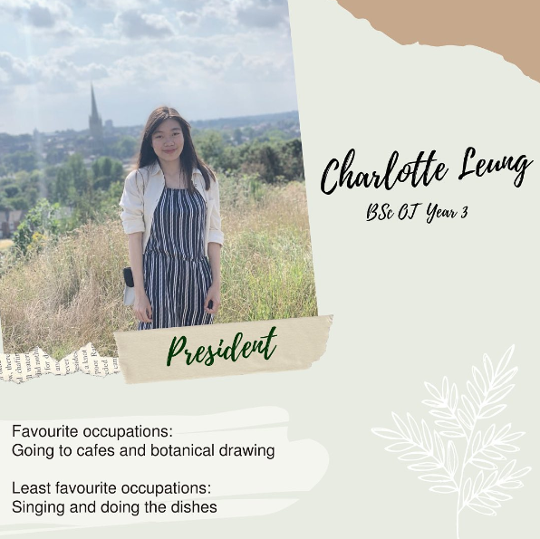 Meet Charlotte Leung from our #OccupationalTherapy Society, who will posting live updates from our #OpenDay tomorrow! You’ll receive an up to date programme when you arrive and check-in with all the timings and details you will need. We look forward to seeing you there! <a href="/UEAOTSoc/">UEA OT Society</a>