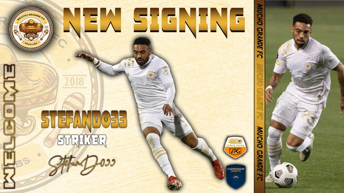 fc_mucho's tweet photo. Stefan033 joins Mucho Grande FC!

This deadly striker joins Mucho Grande FC, cant wait to see you shine!

Welcome Stefan!

#muchogrande #champ #europe #vpg #holland https://t.co/GJo5XgXVOp