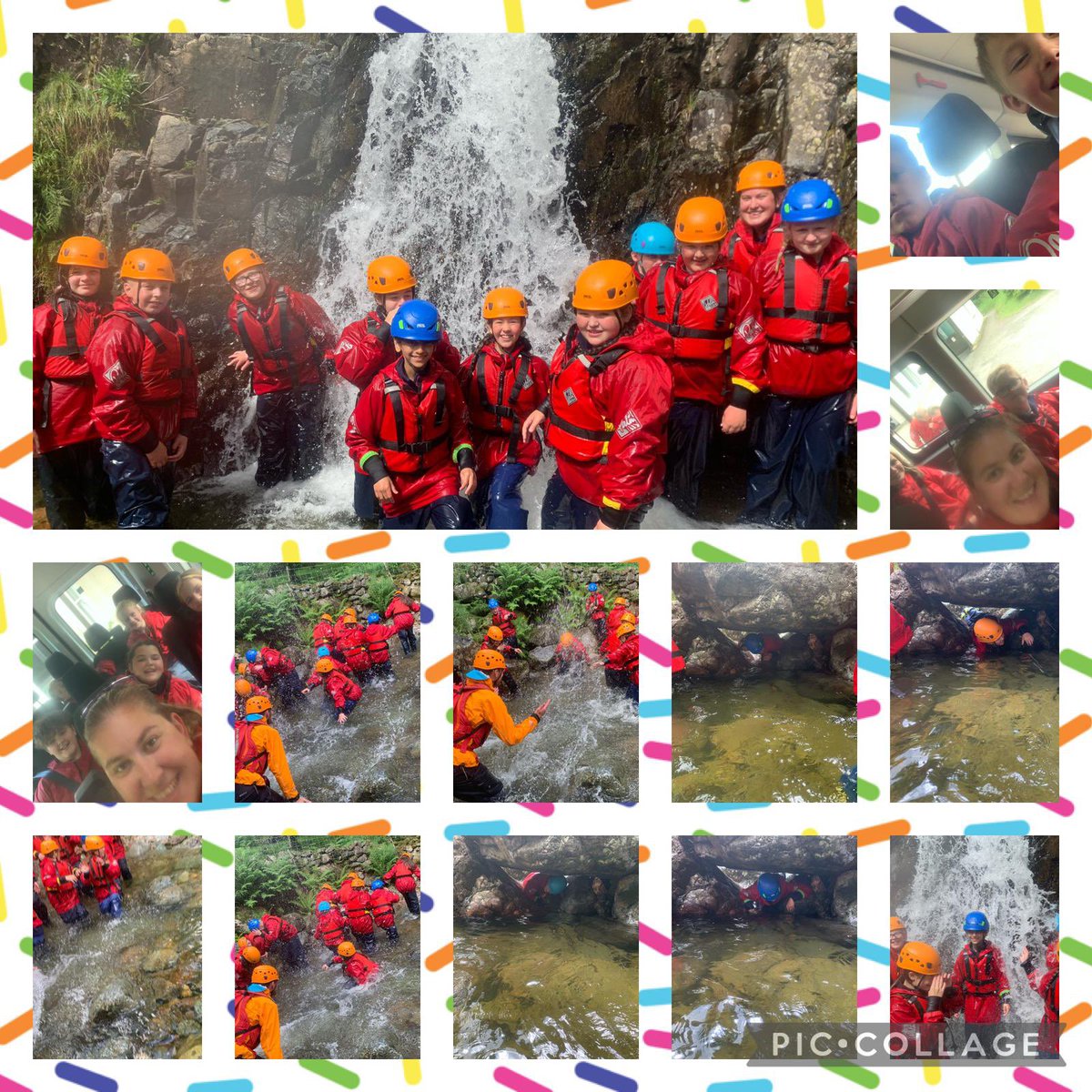 Ghyll scrambling - Langdale Pike.