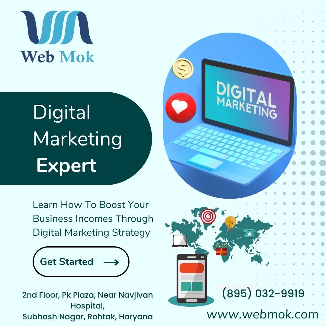 You'll find the best digital marketing courses available online IN DELHI NCR. 
More information visit our site :- webmok.com
Contact us :-+91-(895) 032-9919
#digitalmarketing #webmok #socialmediamarketing #marketing
#onlinemarketing #seoservices