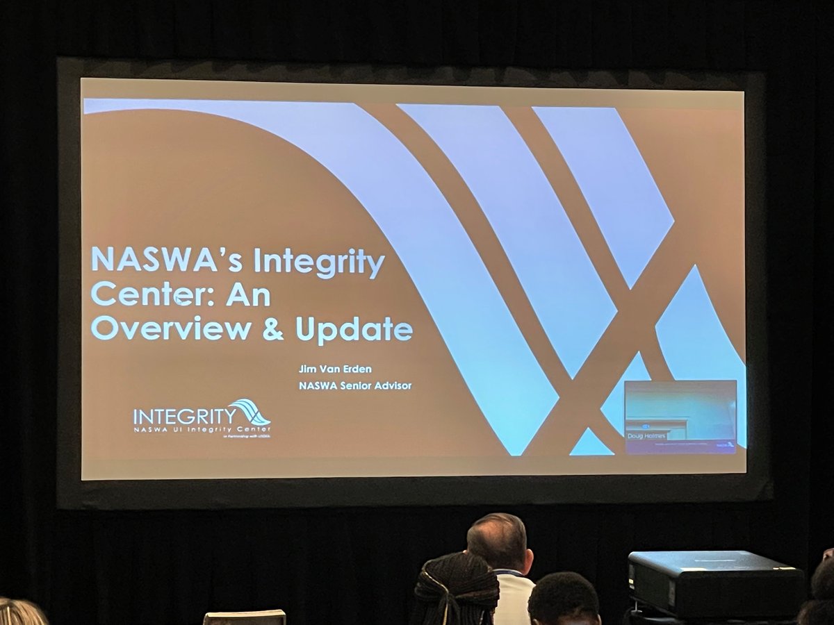 NASWAORG's tweet photo. A trio of #NASWA staff members participated at the 2022 UI Issues Conference this week in Tampa, FL.
Jamie Abbott, Julie Squire & Jim Van Erden all gave presentations on how NASWA is working to improve #UIIntegrity. https://t.co/ebUldZRzks