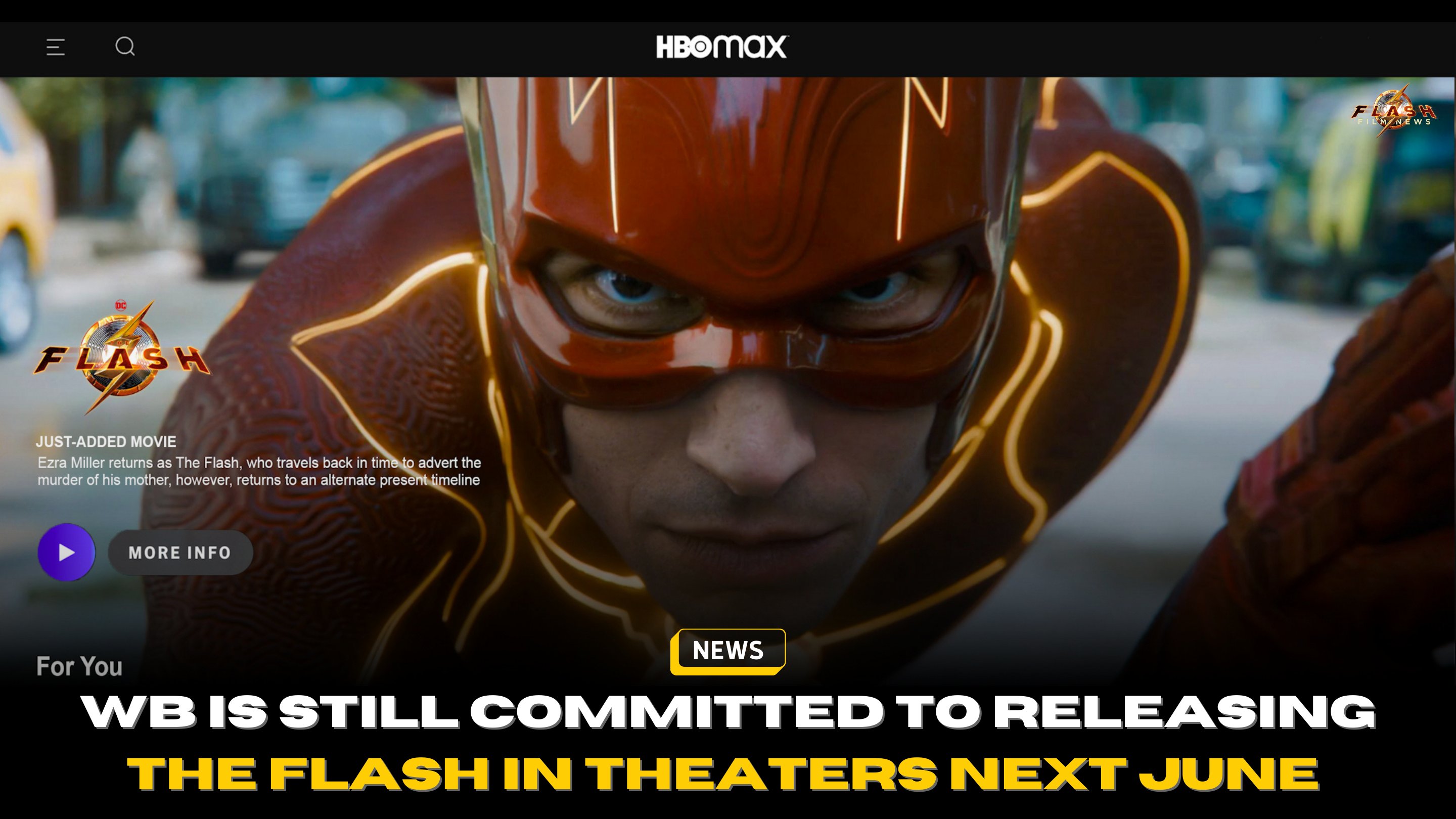 The Flash já está disponível no catálogo da HBO Max - Mundo
