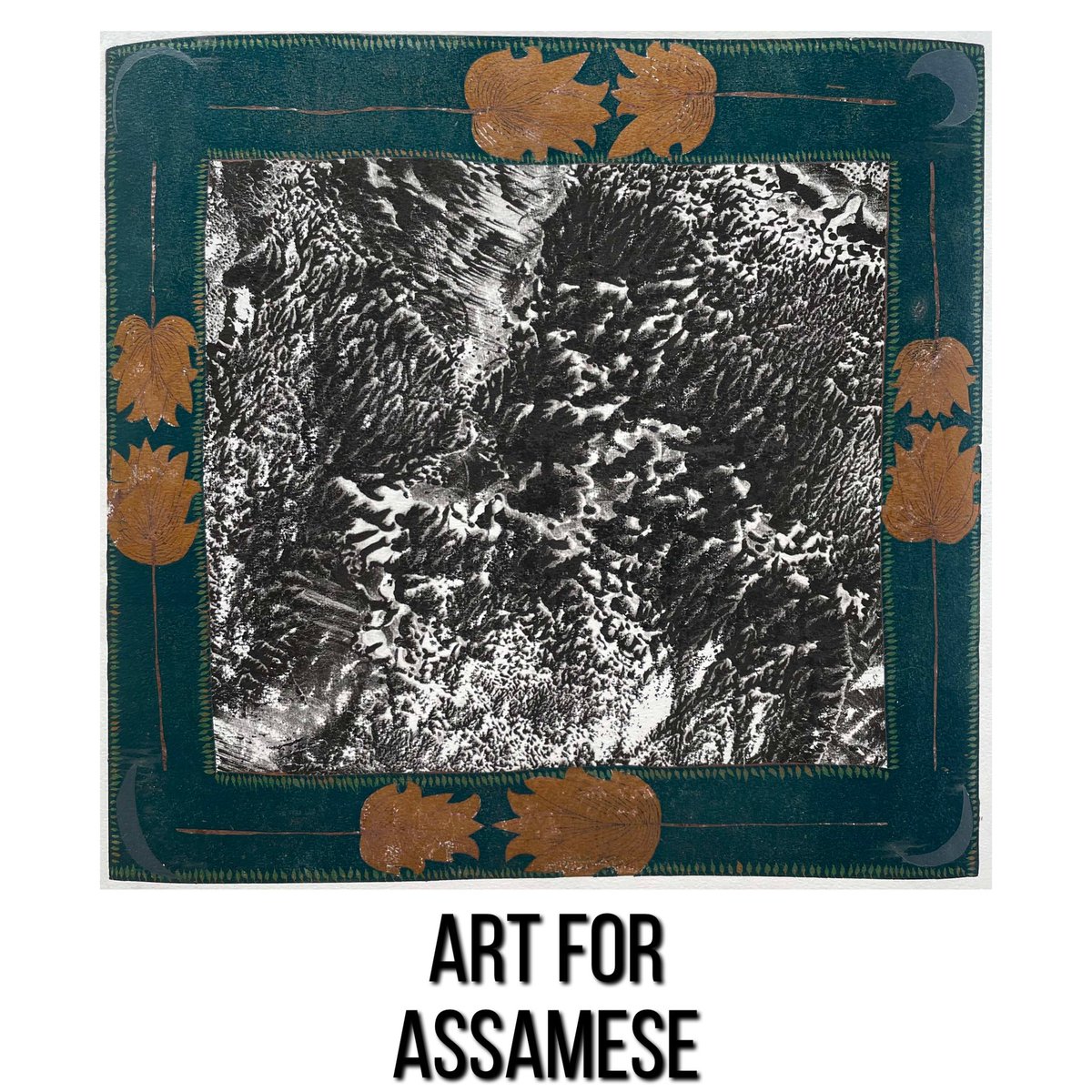 raat_art's tweet photo. Art For Assamese.
This artwork “A Beautiful Dark Place 1” is on sale. 50% proceeds will be donated for Assamese affected by flood via @goonj .
#assamfloods #assamfloods2022 #assamflood #savehumans #affected @elonmusk #print #printmaker #art #forcause #monoprint #flower https://t.co/S8Bkkau2rW
