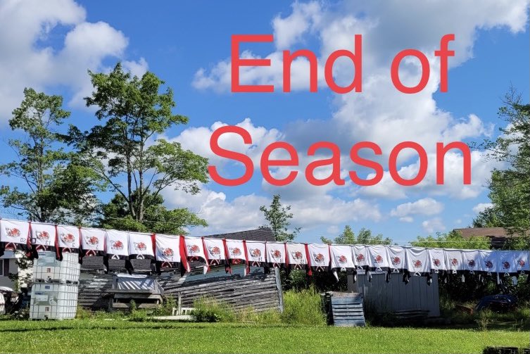 ALL GOOD THINGS MUST COME TO AN END Including our Lacrosse Season. keep your eyes and ears open as we want to have a year end wrap up in the next couple of weeks … we just have to wait for Juillene to finish doing her laundry (can’t imagine how bad that load smelled) 😊🥍