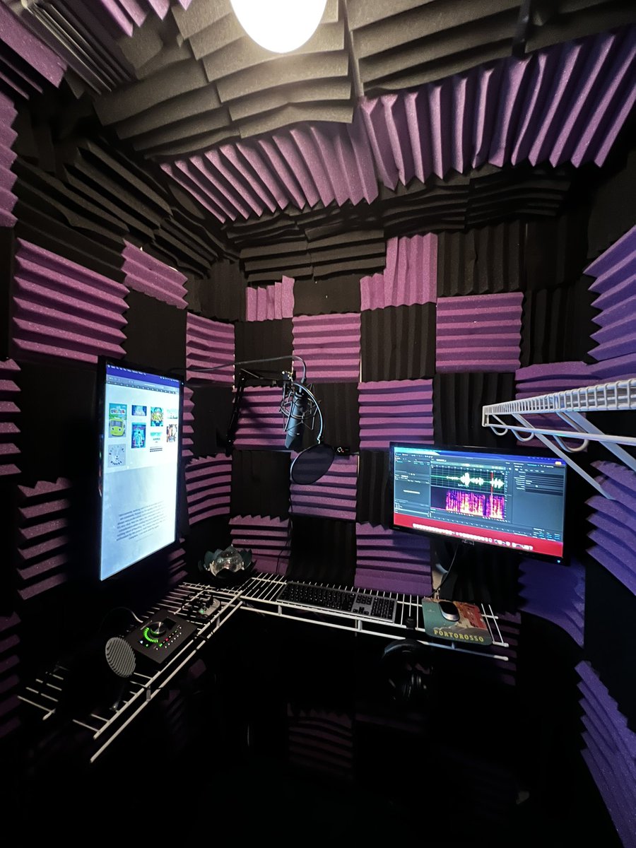 ErinLundquistVA's tweet photo. New home in Texas = New home studio!  Back in business with broadcast quality sound!

#voiceactor #voiceacting #booth #audionerd #boothpic #neumann #apollotwin #adr #animation #videogames #microphone #anime https://t.co/zcM9kNVPmA