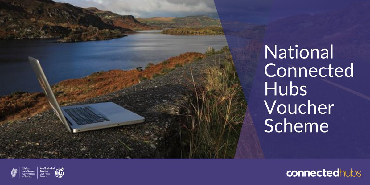 connectedhubs's tweet photo. Extend your holiday in Ireland this summer.

Ireland's National Connected Hubs Voucher Scheme offers 3 free days of coworking to staycationers and visitors from overseas. 

👉Register for your vouchers and book your hub https://t.co/PG4g8SfG6n

#ConnectedHubs #KeepDiscovering https://t.co/yiaICWHVOF