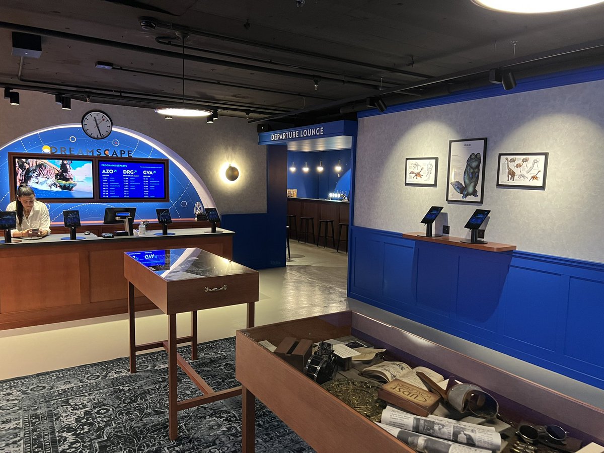 CaeciCharb's tweet image. Opening today for employees’ families and friends of #Dreamscape Geneva! We are looking forward to welcoming you from July 6th!