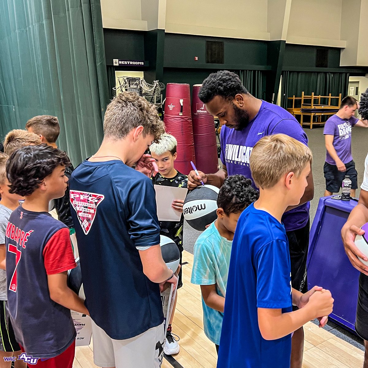 ACU_MBB's tweet photo. That’s a wrap! All of our summer camps were a huge success this year! We hope to see everyone back for camp next year in MOODY! #GoWildcats #WorkingToBeTheBest https://t.co/P7TIHN24D4