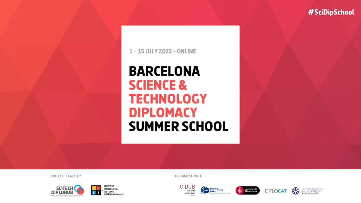 🚀 Everything is ready for the kick-off of the 2022 edition of our #SciDipSchool!

🎓 The #SciDipSchool is a first-of-its-kind, university-accredited training at the intersection of #Science, #Technology, and international relations.