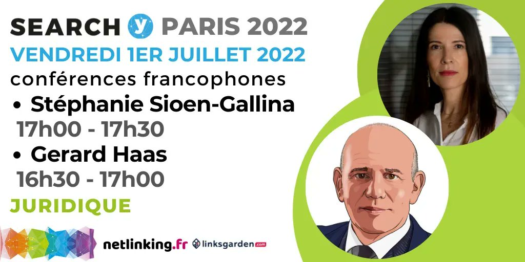 Search-Y (@search_y_paris) on Twitter photo #SearchY2022
17h00 - 17h30
✅Transfert de données personnelles vers les USA, où en est-on?
🎤 Stéphanie Sioen-Gallina
16h30 - 17h00
✅ Pourquoi les acteurs du numérique doivent favoriser un respect effectif des droits des personnes ?
🎤 <a href="/GerardHaas/">Gerard Haas</a>
<a href="/netlinking/">VisibleSite</a> <a href="/linksgarden/">Linksgarden (FR)</a> #SearchY2022
17h00 - 17h30
✅Transfert de données personnelles vers les USA, où en est-on?
🎤 Stéphanie Sioen-Gallina
16h30 - 17h00
✅ Pourquoi les acteurs du numérique doivent favoriser un respect effectif des droits des personnes ?
🎤 <a href="/GerardHaas/">Gerard Haas</a>
<a href="/netlinking/">VisibleSite</a> <a href="/linksgarden/">Linksgarden (FR)</a>