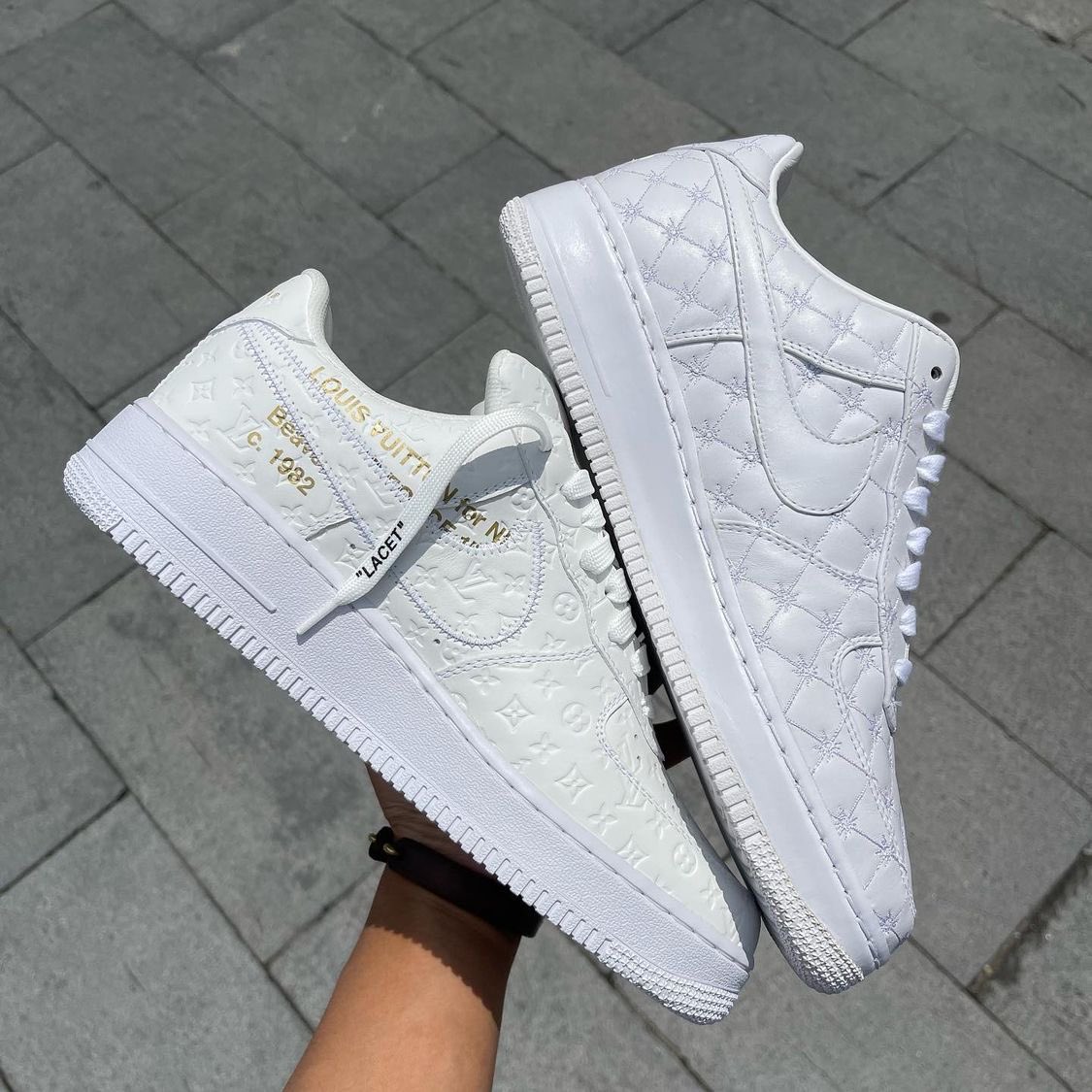 Ovrnundr on X: Louis Vuitton x Nike Air Force 1 by Virgil Abloh