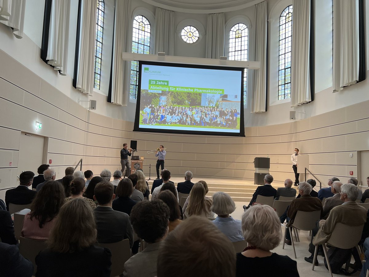Celebration of 25 years of Department of Clinical Pharmacology at LMU Klinikum: HAPPY BIRTHDAY!!