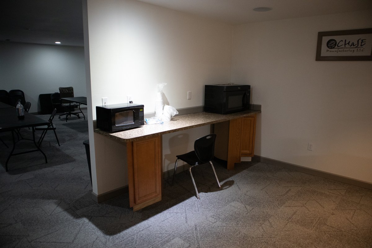 Something we've done recently is created a nice breakroom for our employees to enjoy while they're on break. The breakroom offers sufficient seating as well as a dart board and TV so that all members of our team have something to enjoy. 

#manufacturing #rvindustry #woodworking