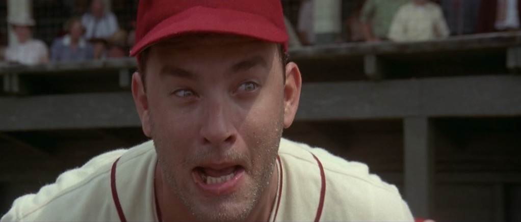 One_PerfectPage's tweet image. A League of Their Own (1992) By Lowell Ganz &amp;amp; Babaloo Mandel

Revised Fourth Draft dated 4/8/91, Page 74