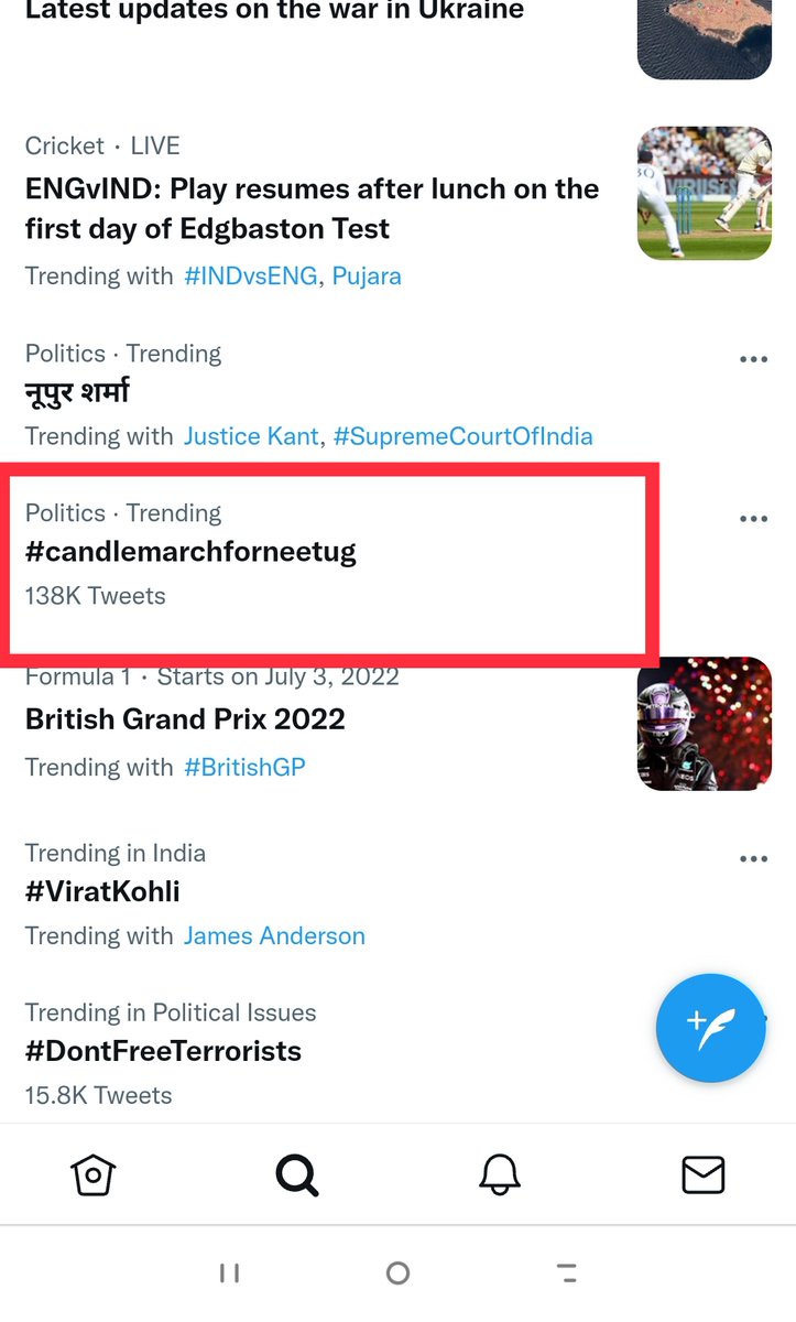 August20219's tweet photo. Yess !!! Guys we are trending we can do it together ❤️
#CandleMarchForNEETUG https://t.co/sZvYeQ6iFs