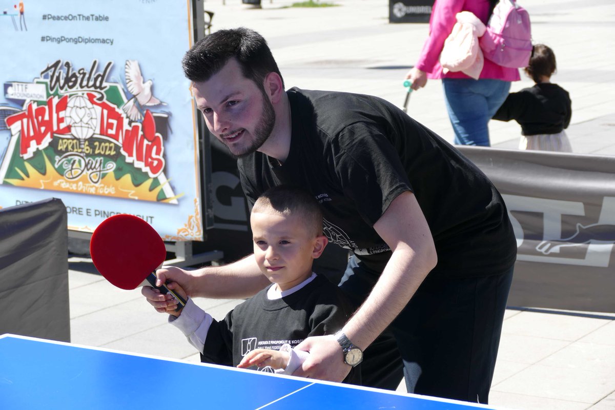 ittffoundation's tweet photo. 2022 World Table Tennis Day Report: #PeaceOnTheTable Through Table Tennis 🌎🏓
A memoir of what the worldwide table tennis community has achieved this April 6. Full report ⤵️
https://t.co/7RqUTbQEZZ
#WorldTableTennisDay https://t.co/umFUe3VOK2