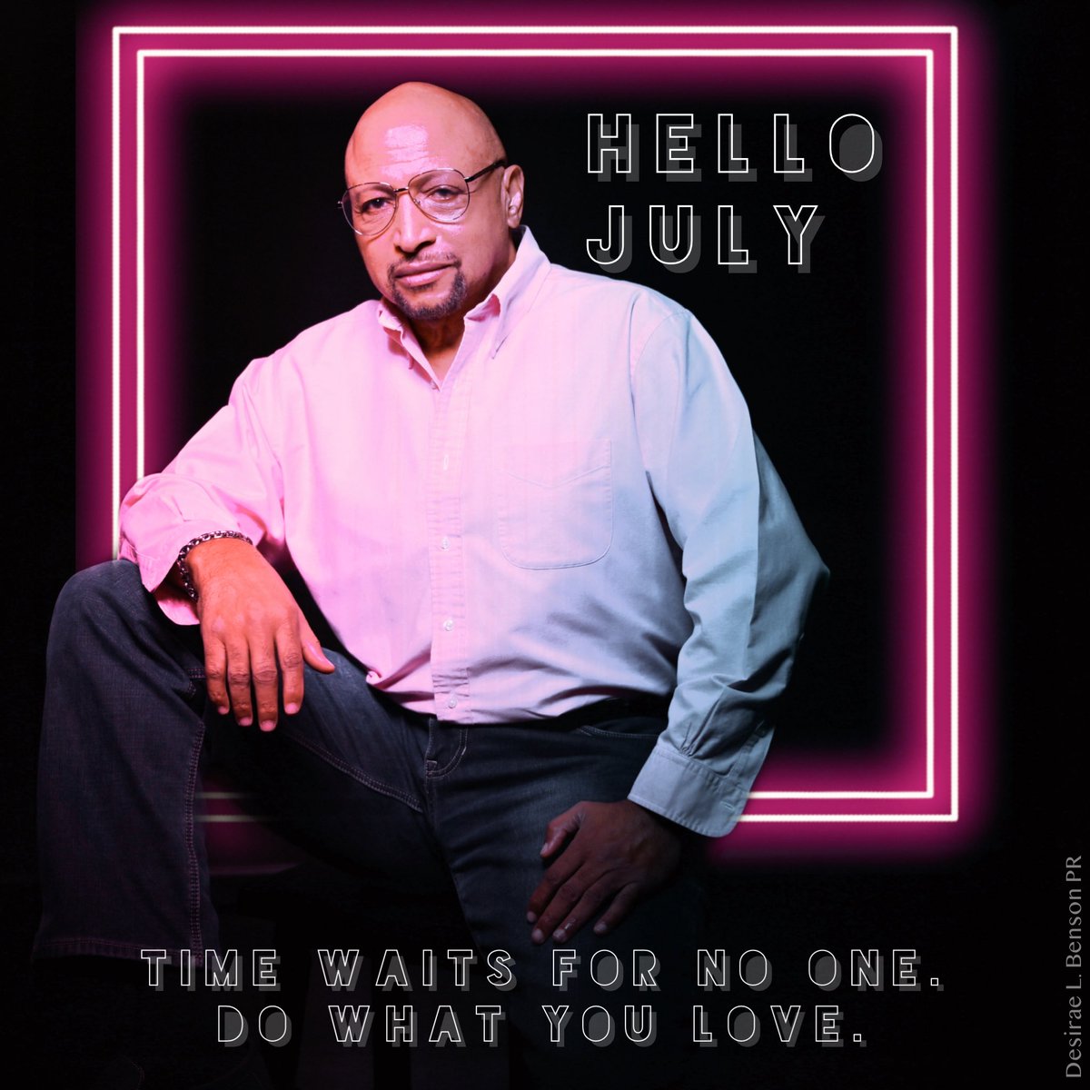 Welcome to a new month everybody. We all have an opportunity to make it memorable. 

Publicist: Desirae L. Benson

#feltonpilate #Newopportunities  #NewThings #Summer #July1st #fridaymotivation #DesiraeLBensonPR #timeless