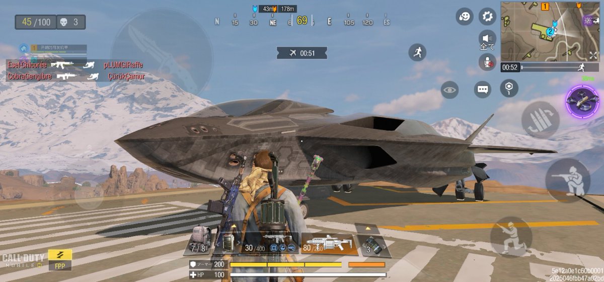 shibabe_h's tweet photo. ちょっと待ってww戦闘機乗れるんだがwwww #CoDモバイル #COD #CoDMobile好きと繋がりたい @CODM_JP_Comm https://t.co/6DhdiDR7Mj