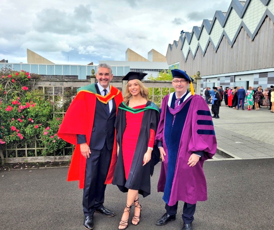 PeterBolan's tweet photo. Hugely proud of our #ITTM graduates today #UUClassOf2022 @UlsterBizSchool #Coleraine our #creative #tourism #managers and #leaders of the #future #ProudOfUU https://t.co/qKpsCaabMe