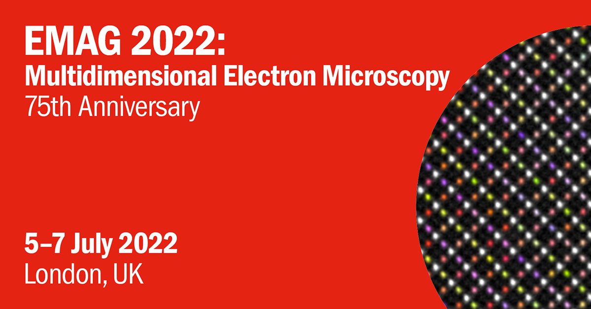 BladtEva's tweet photo. So thrilled to be at the upcoming EMAG 2022 conference at @imperialcollege next week! As sponsor and exhibitor, @DENSsolutions will have a stand where I'll be present to discuss all of your research challenges and how we can help you solve them. Feel welcome to stop by! https://t.co/lRLjlvKeY7