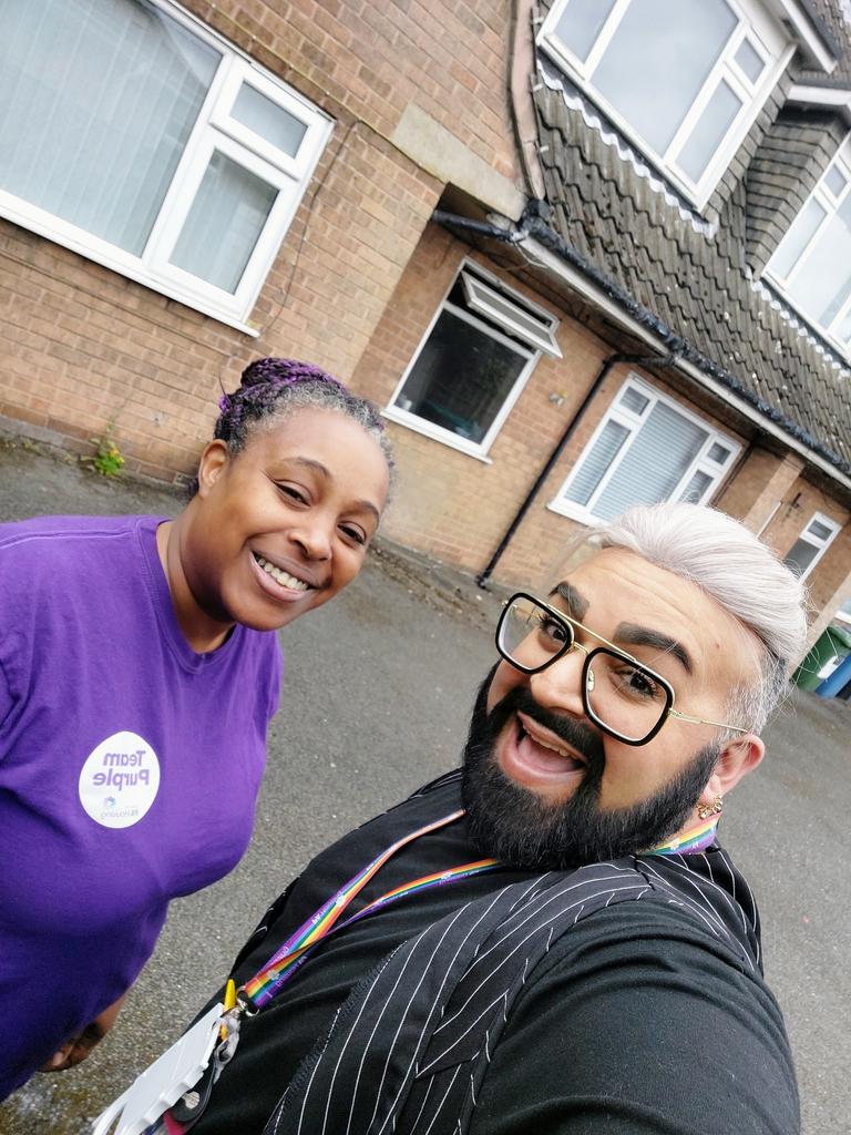 Well! The weather didn't hold out, but a super meeting and walk about with our #residents at Berry Park in #Mansfield! Some great #community ideas! Can't wait to get  stuck into this 🙌 #Getinvolved #teampurple #residentinvolvement @desriiat @pa_housing