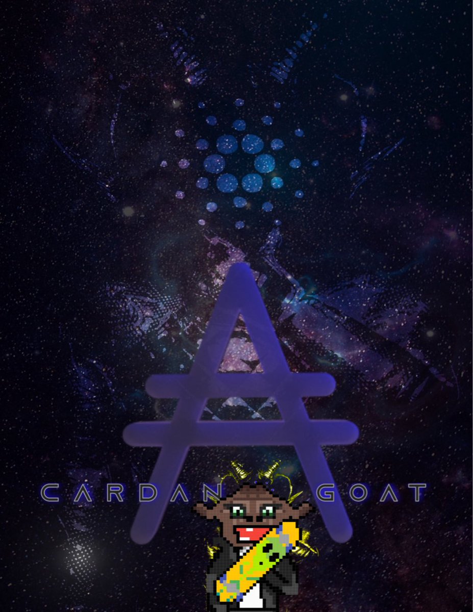 ImranAbdLateef's tweet photo. Glad to announce I've joined @Cardano_G_O_A_T to culture a community of the Greatests of All Time built on the Cardano Blockchain. I look forward to helping build and maintain an active community of G.O.A.Ts!!!!
#cardanoGOAT #NFTs #nftart #NFTCommmunity #WAGMI To the moon🎉🎉🎉 https://t.co/r49GFWa2S1