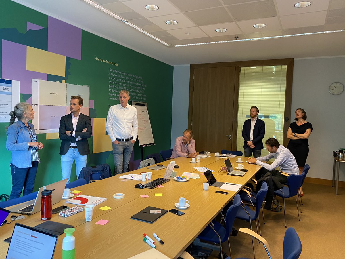 claudiareiner01's tweet photo. Team utiliteit Klimaatakkoord Gebouwde Omgeving van #hoedan naar #doedan te gast bij @MinBZK 
Ontzorging, data, toegankelijke financiering, duidelijkheid tav normering en urgentie. Allemaal knoppen op het dashboard waar we zelf invloed op hebben https://t.co/uMdov3fVP4