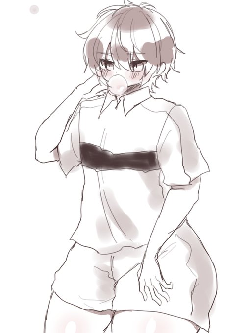 落書き丸井ブン太くん 