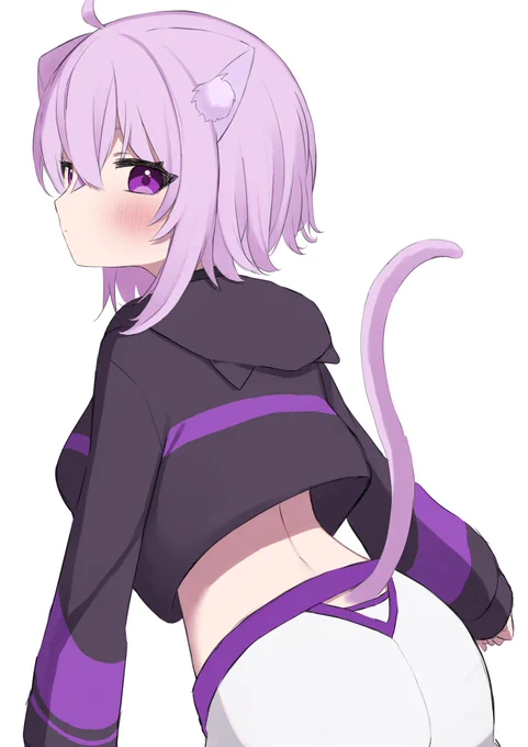 #100日チャレンジ
 #絵かゆ
75日目  猫又おかゆ 