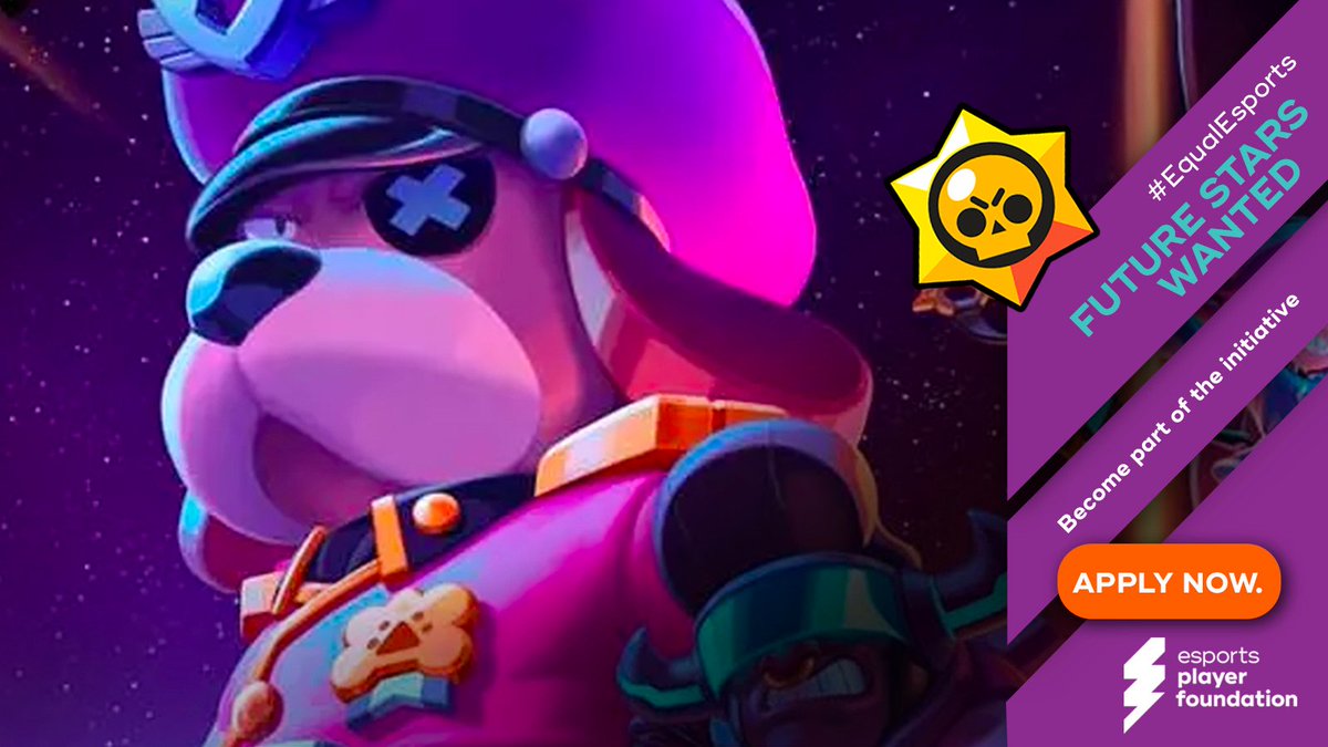 Future Stars Wanted in Brawl Stars, become part of the inititative of #Equal Esports and apply now for the esports player foundation