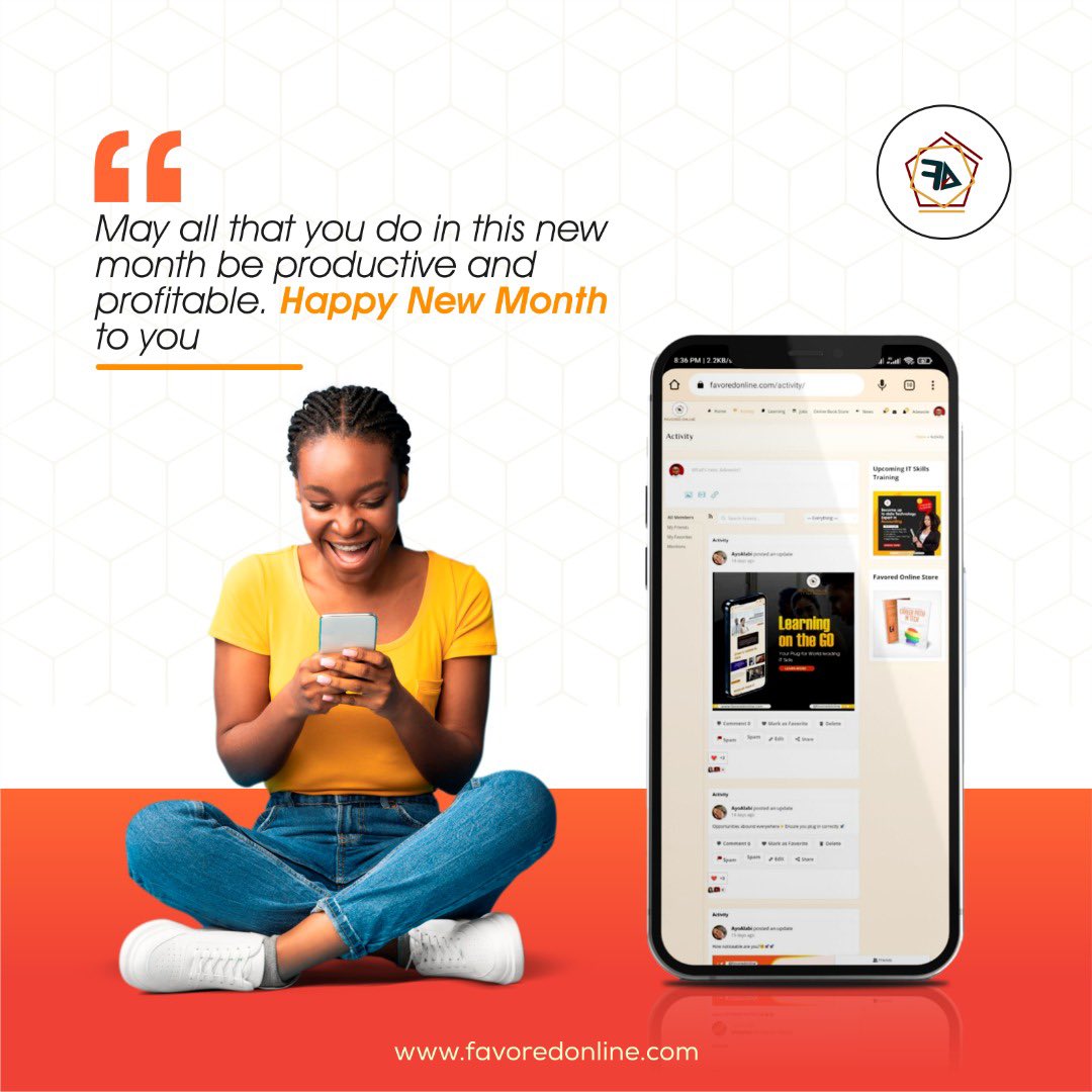 FavoredOnline's tweet photo. Here's to the new month: more blessings and time to thrive

From the Favoredonlinecommunity 🥂 
https://t.co/DyW59CeiFY
#communitysupport
#internship
#learning
#resumerevamo
#accountsoftware
#stepupwithFOC
#favoredonline https://t.co/TeoY76yvDq