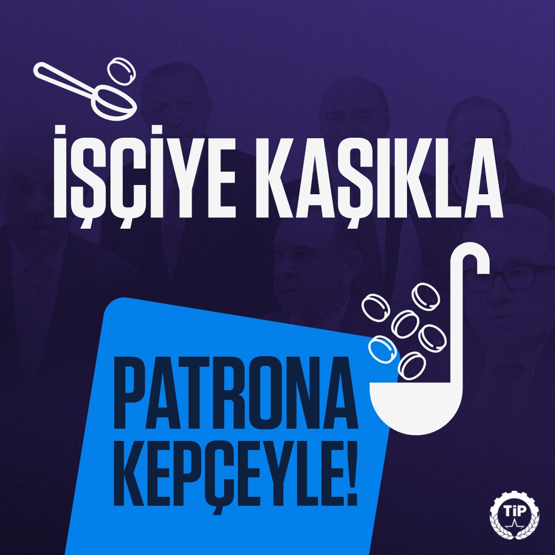 Saray’a cennet, halka sefalet!
#asgariücret 5500 TL.