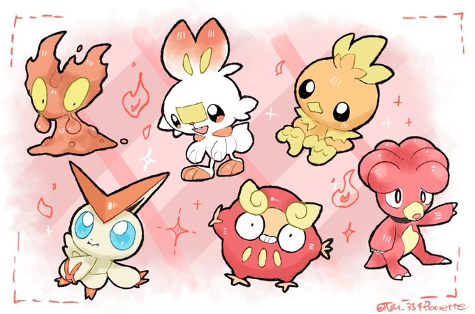 炎ポケモンのtwitterイラスト検索結果