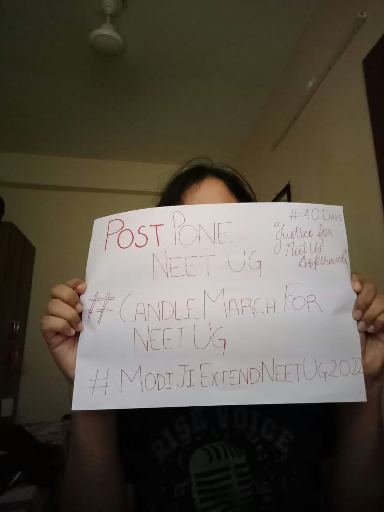 DrTribhuwanYuva's tweet photo. 1.Delayed counselling not our fault
2.Sudden declaration of exam 
3.Reduced preparation time mentally in all of history only for NEET 2022 aspirants  
4.Only 1 attempt in 1 year
5. No academic loss if exam postponed  #CandleMarchForNEETUG @PMOIndia @KTRTRS https://t.co/m994xflJzd