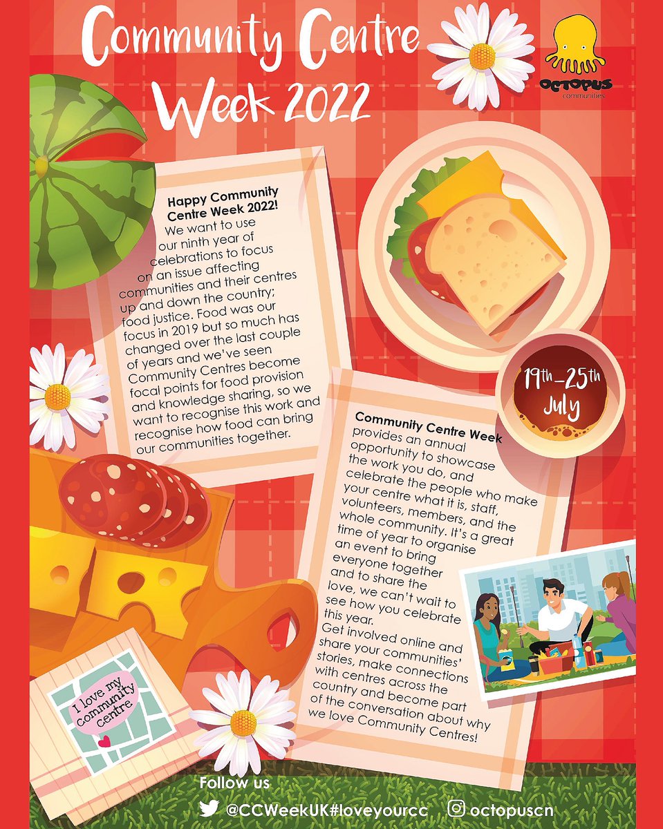 MildmayCP's tweet photo. It's almost Community Centre Week, we can't wait to celebrate this year! Keep a look out for events happening soon! 

#CCWeekUK #loveyourcc https://t.co/RzTImll5NU