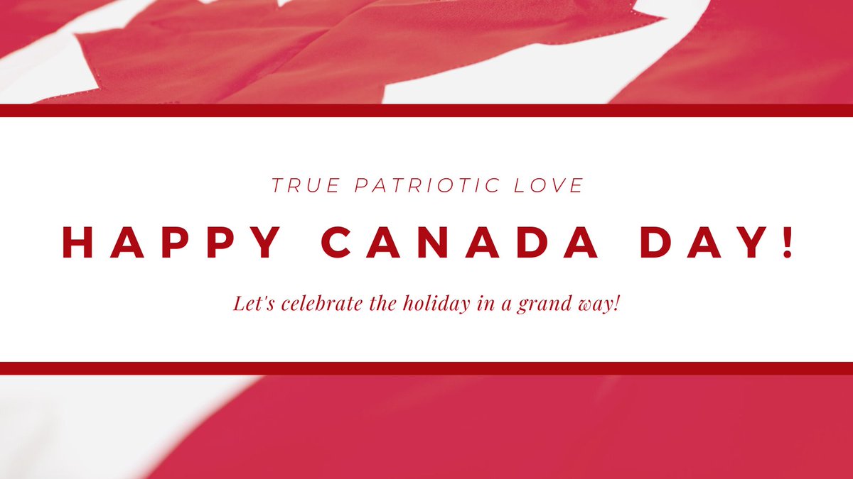 Happy Canada Day!