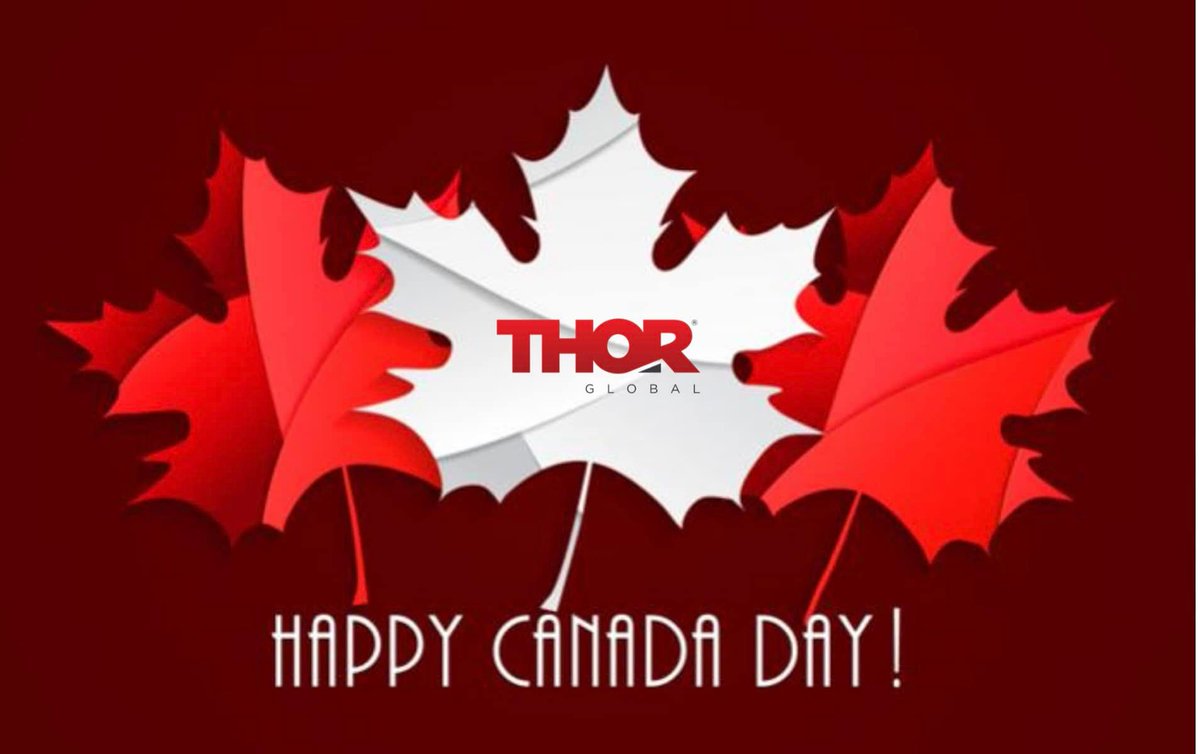 Happy Canada day to all our dealers, clients, friends and family! 🇨🇦
#CanadaDay #HappyCanadaDay #CanadaDay2022 #THOR #THORStacker #MoveMountains #THORGlobal