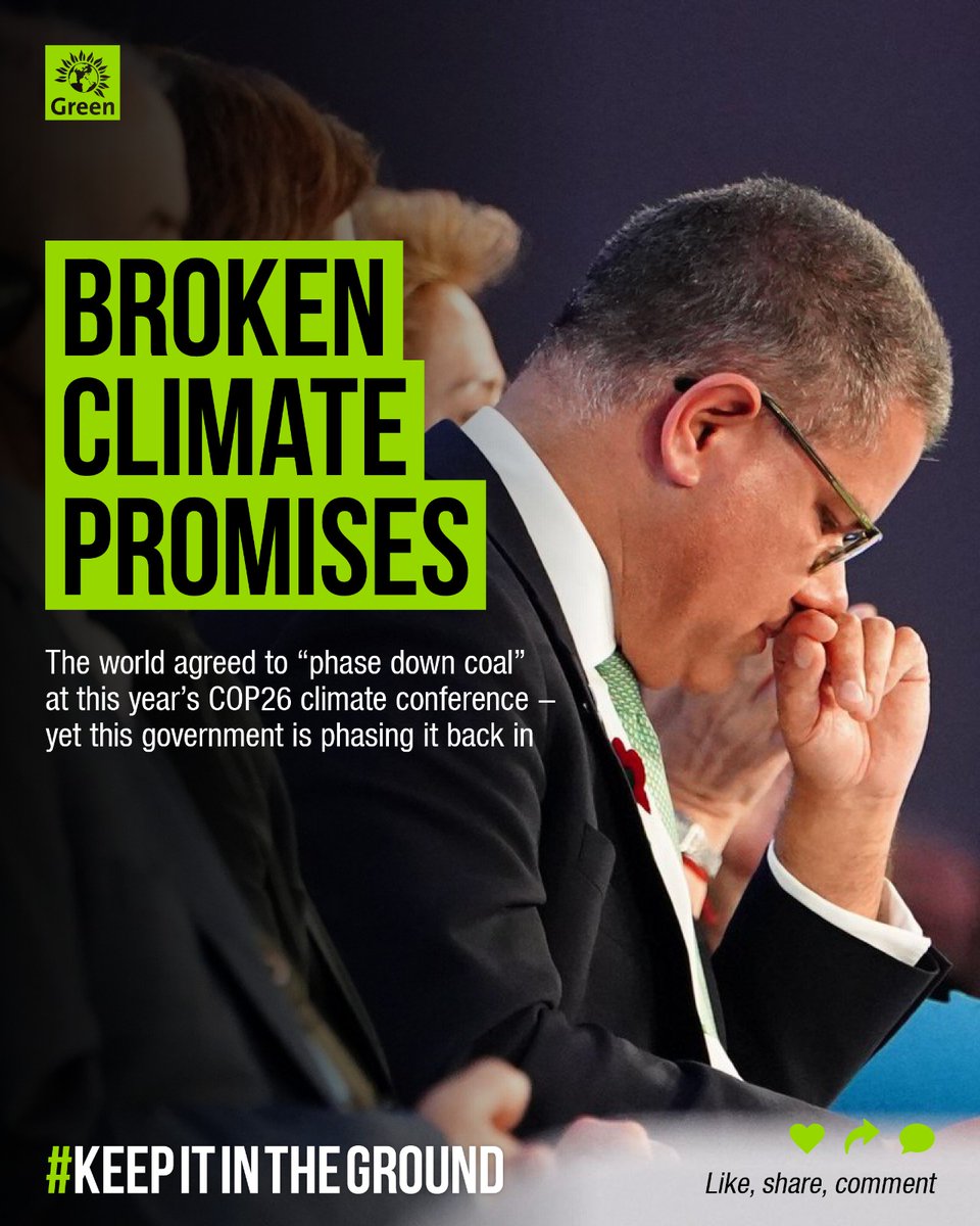#Cumbriacoalmine fact 5:

6 months ago at <a href="/COP26/">COP26</a>, the world agreed to "phase down coal", &amp; the PM himself said "I don't want more coal" - but now Govt wants to phase it back in

Yet more broken climate promises

Tag &amp; tweet your MP 📝:
edm.parliament.uk/early-day-moti…
 
#keepitintheground