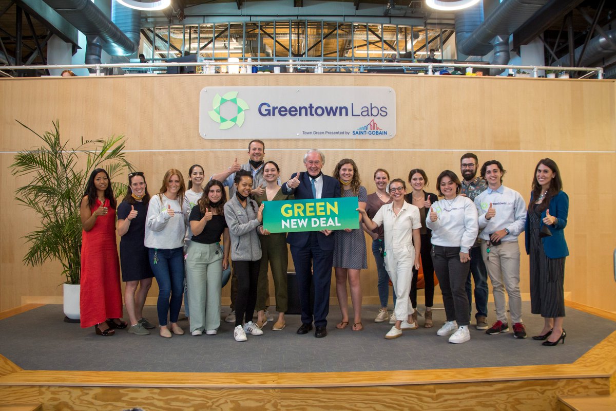 The vision of a Green New Deal and the just and livable future that all children deserve is thriving at <a href="/GreentownLabs/">Greentown Labs</a> in Somerville.
