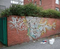 ConservationTec's tweet photo. AG4 Graffiti Remover for aerosol graffiti, permanent marker pen, crayon and lipstick from porous surfaces like brickwork &amp; concrete, as well as non-porous surfaces with a heavy build-up of graffiti such as tiles and metalwork Call us on 01 4559511 or go to https://t.co/xHuJzsKjAL https://t.co/8c1dhEqDQ0