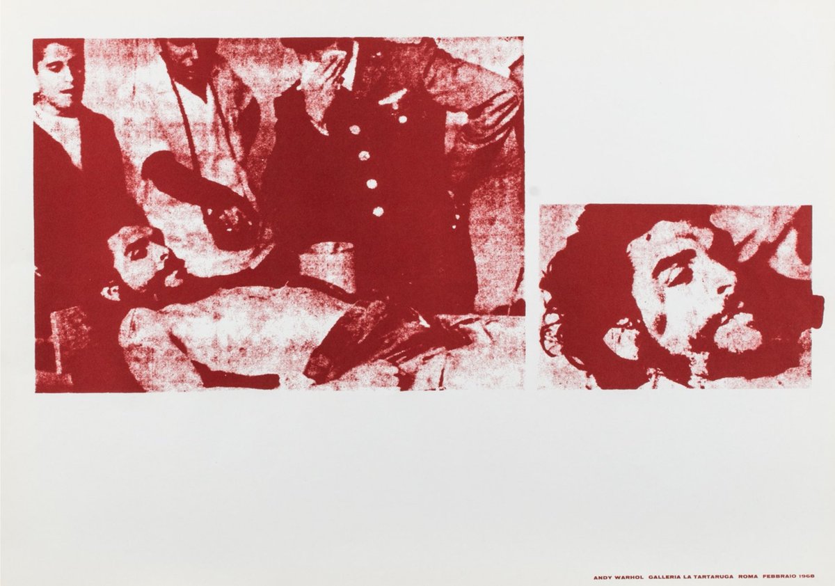 Quella volta che Warhol fece una mostra a Roma senza saperlo…

La storia delle opere sulla morte di Che Guevara esposte alla Tartaruga nel 1968 in una mostra personale non autorizzata dall’artista
warholstars.org/andy_warhol_fo…