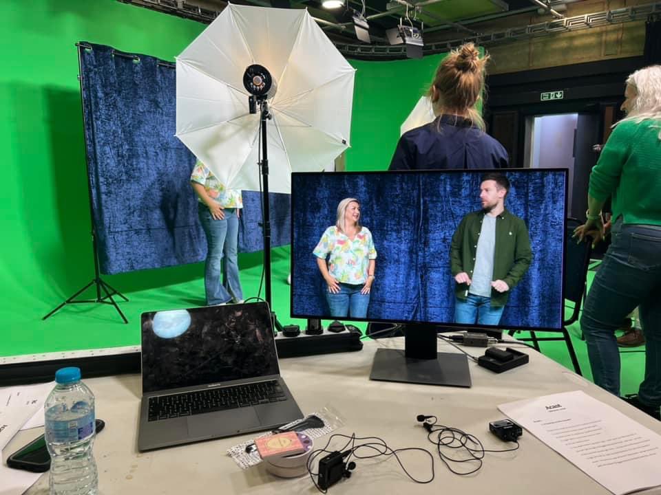 Today we have had  Chris and Rosie Ramsey filming some <a href="/ShaggedMarried/">Shagged.Married.Annoyed.</a> in studio 2 for <a href="/acast/">Acast</a> with <a href="/thedwmedia/">dwmedia - Video Production & Live Streaming</a> it’s been great to see them all