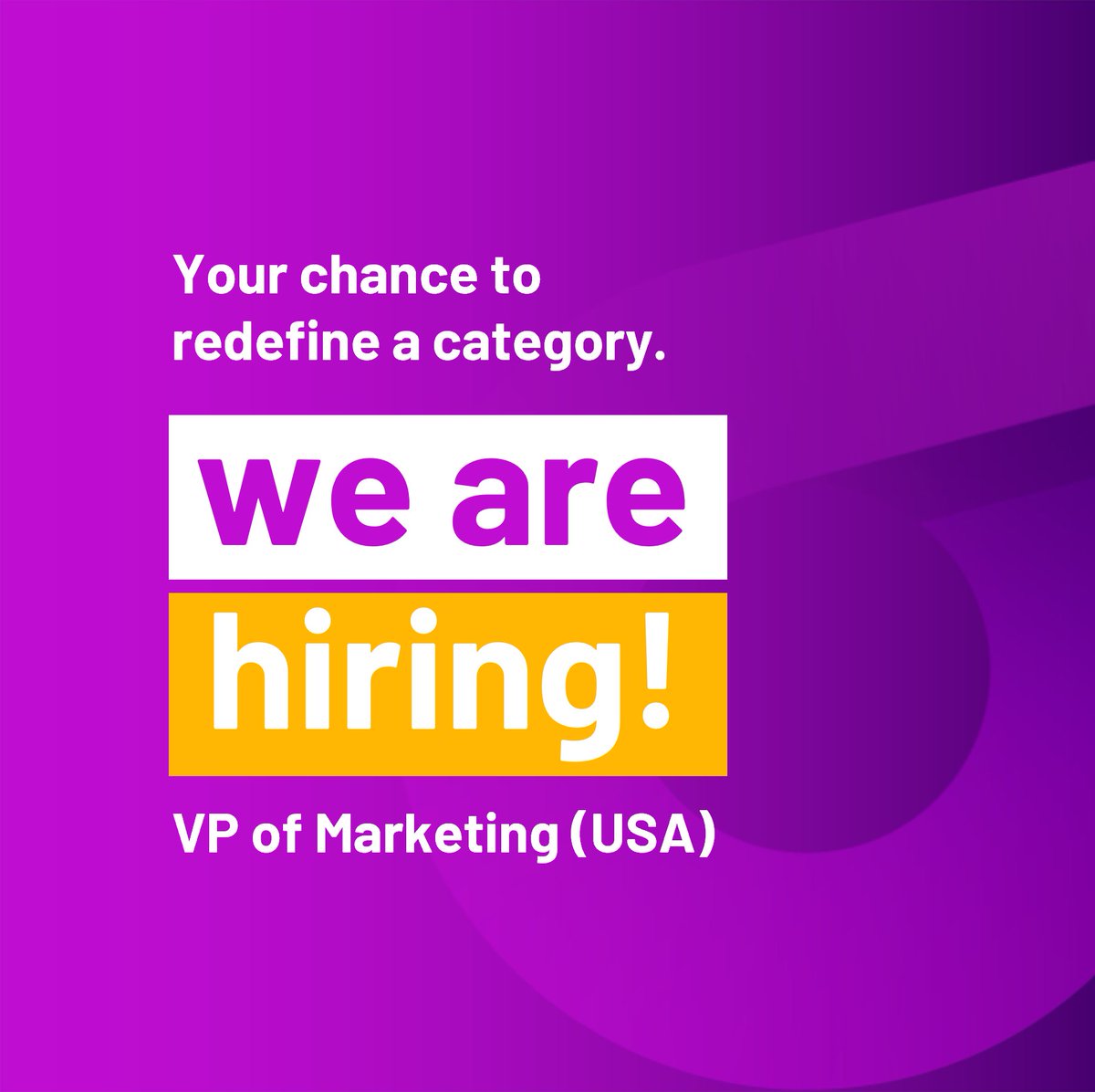 iluminr (@_iluminr) on Twitter photo Are you our next VP of Marketing? If you're ready to redefine a category, make an impact, and help us supercharge growth as the next global leader in #organizationalresilience, check out the opportunity at bit.ly/3nvOm0V.
#businesscontinuity #marketingb2b Are you our next VP of Marketing? If you're ready to redefine a category, make an impact, and help us supercharge growth as the next global leader in #organizationalresilience, check out the opportunity at bit.ly/3nvOm0V.
#businesscontinuity #marketingb2b