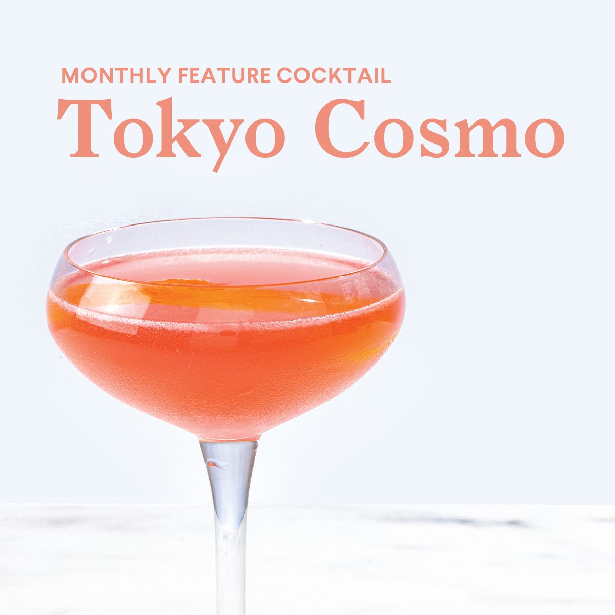In July, we’re drinking the Tokyo Cosmo! Absolut Citron vodka, triple sec, white cranberry and yuzu, this pink, citrus-forward cocktail is available at most US locations starting at only $8, all month long. Book your table at EarlsRestaurants.com. Price varies by location.