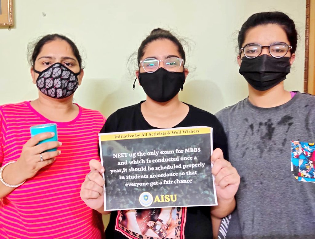 Official_AISU's tweet photo. FIGHT TODAY FOR BETTER TOMORROW.....
#CandleMarchForNEETUG https://t.co/odNxkWVmsm