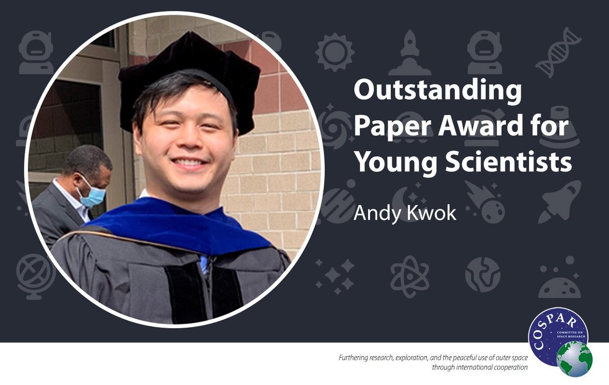 CosparHQ's tweet photo. Our Outstanding Paper Award for Young Scientists highlights some of the most exciting work from the new generation of space researchers. In this thread we'll introduce you to just some of this year's winners! https://t.co/XEN6NUIKGN