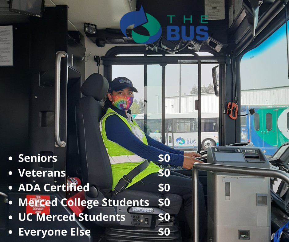 mercedthebus's tweet photo. The Summer of Free Fares 4 All starts today! 

#Choosethebus #Free #MercedCounty #Freefares https://t.co/9Sgt9vpjSl