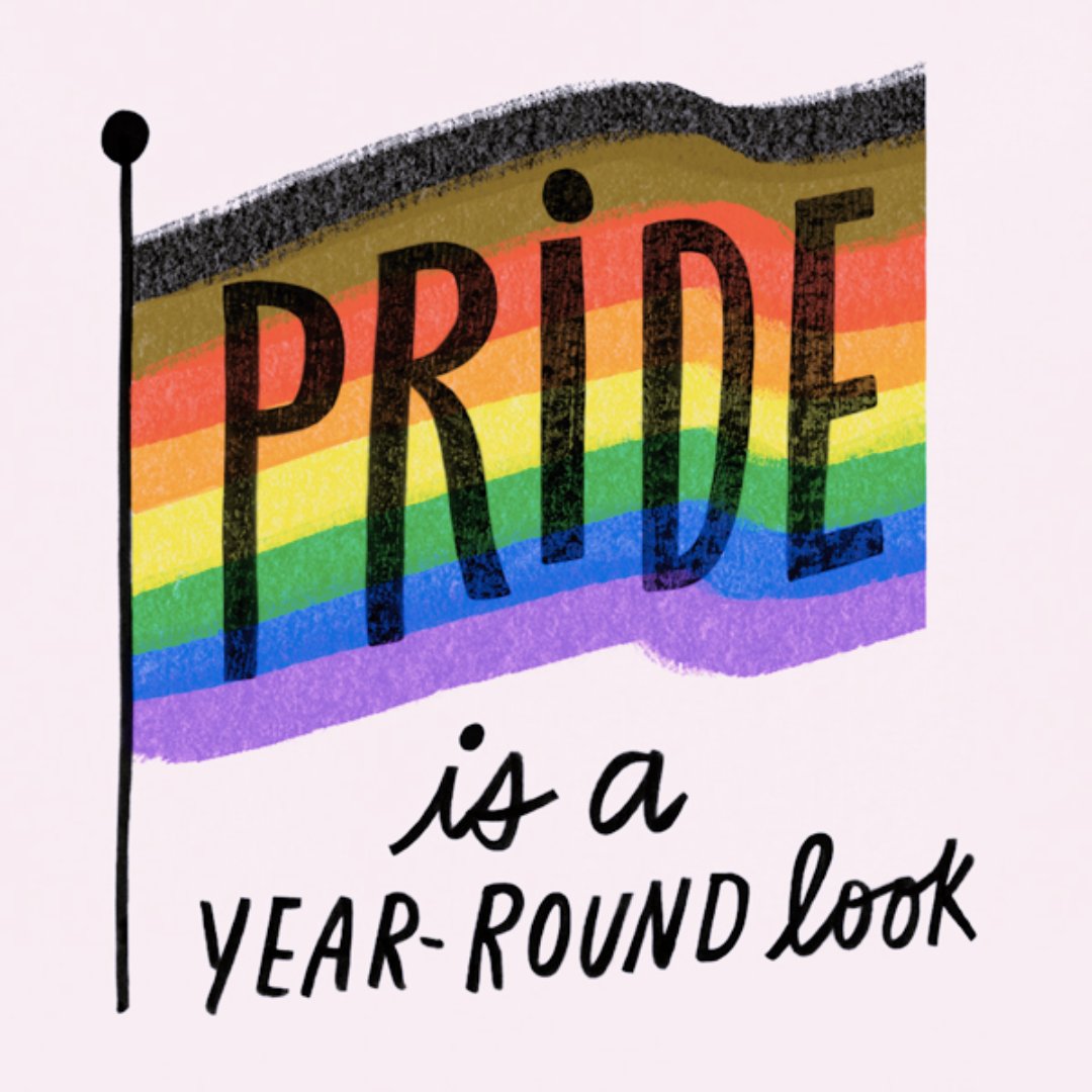 PersadCenter's tweet photo. #PrideMonth shouldn't just be every June, Pride Month is every month! Be proud of who you are, loud and proud! ALWAYS. #nonbinary #persad https://t.co/jZOZNfJdFo